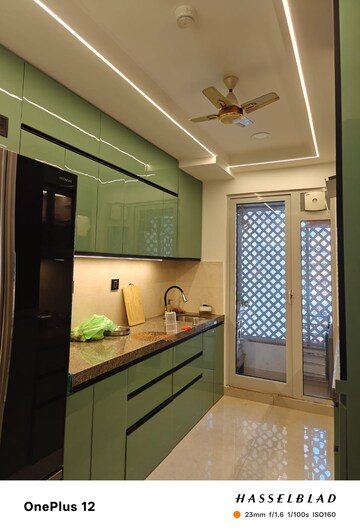 Kitchen in 2 BHK Apartment at Piramal Vaikunth, Balkum Pada – for Rent