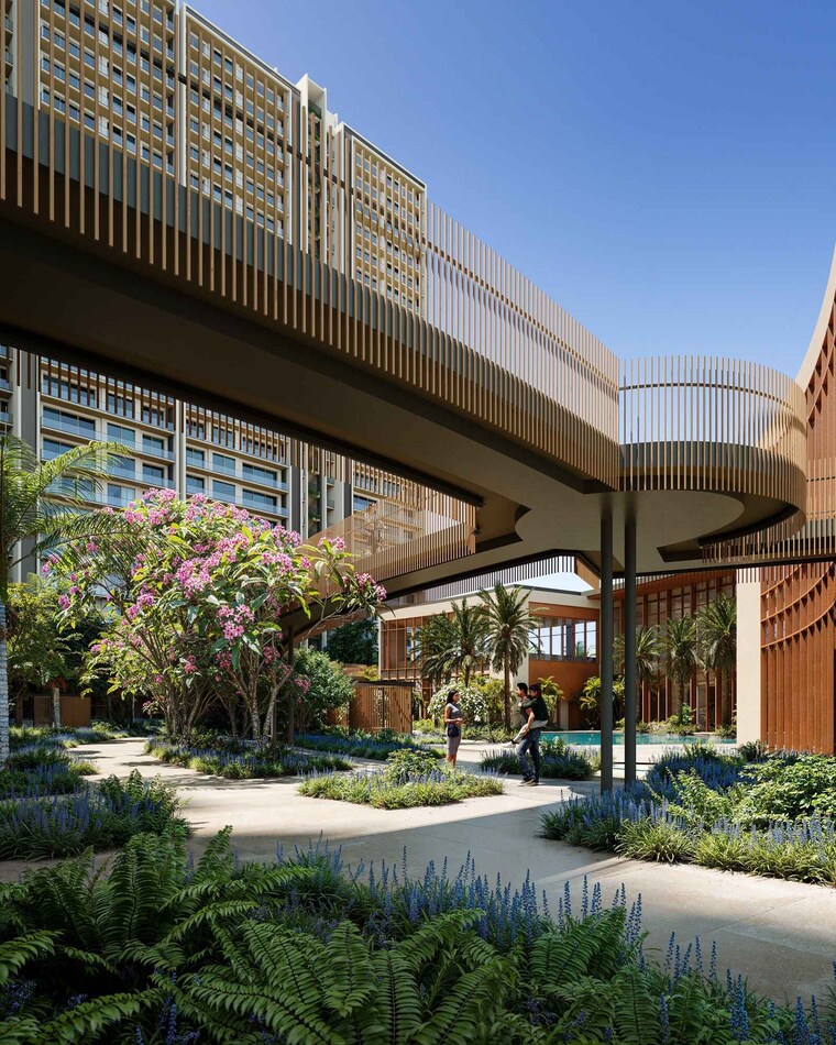 Exterior View, conscient-parq 4 Bedroom 2850 Sq.Ft. Apartment In Sector 80 Gurgaon 8369665