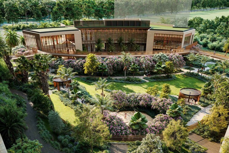 Garden, conscient-parq 4 Bedroom 2850 Sq.Ft. Apartment In Sector 80 Gurgaon 8369665