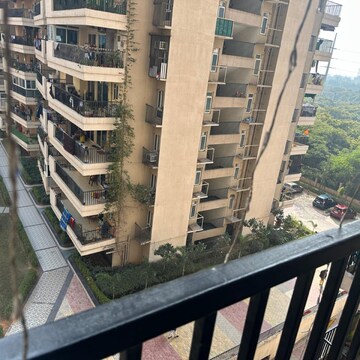 Balcony in 4 BHK Apartment at Gaur Atulyam, Omicron I Greater Noida – for Rent