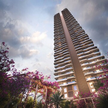 3 BHK Apartment – Exterior View View at Ganga Anantam, Sector 85 - for Sale