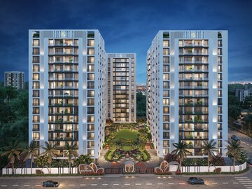 2 BHK Apartment – Exterior View View at Althan - for Sale