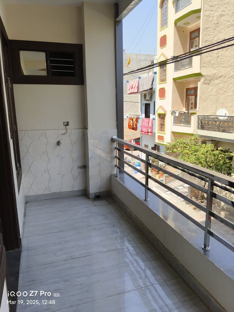 Balcony, mahendra-enclave 3 Bedroom 1250 Sq.Ft. Builder Floor In Shastri Nagar Ghaziabad 8369829