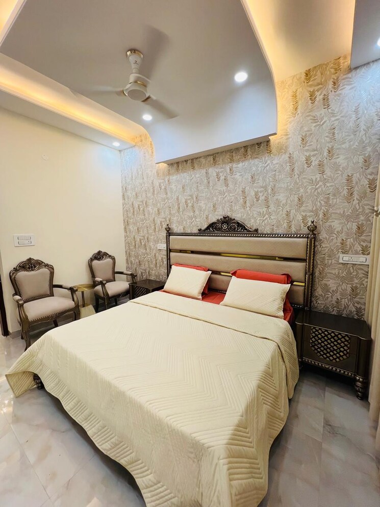 Bedroom, bliss-orra 3 Bedroom 1000 Sq.Ft. Independent House In Ambala Highway Zirakpur 8369806