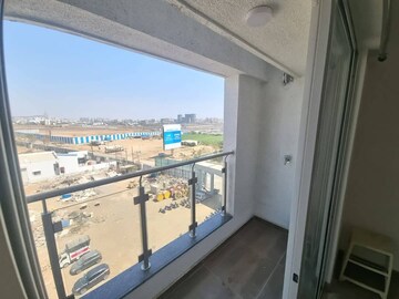 Balcony in 2.5 BHK Apartment at Geras World of Joy S, Kharadi – for Rent