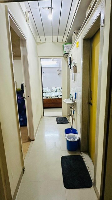 Building Lobby in 1 BHK Apartment at Gokul Horizon, Kandivali East – for Rent