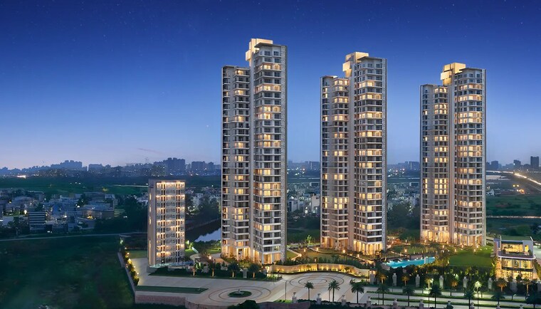 Exterior View, puri-diplomatic-greens-phase-i 4 Bedroom 2489 Sq.Ft. Apartment In Sector 111 Gurgaon 8369876