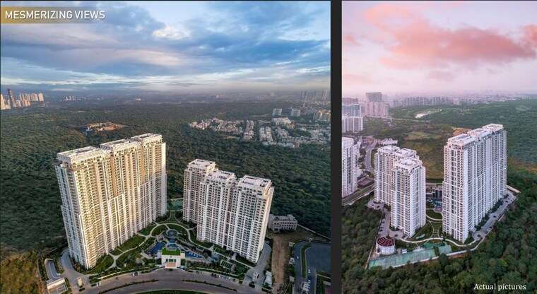 Exterior View, puri-diplomatic-greens-phase-i 4 Bedroom 2489 Sq.Ft. Apartment In Sector 111 Gurgaon 8369876