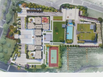 Master Plan in 3.5 BHK Apartment at Keystone Seasons, Sector 77 – for Sale