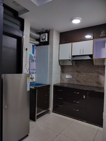 Kitchen in 1 BHK Builder Floor at Ansal Sushant Lok I, Sector 43 – for Rent