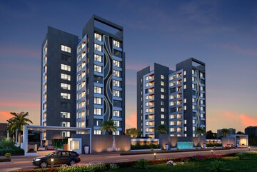 3 BHK Apartment – Exterior View View at Vesu - for Sale