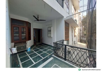 Balcony in 4 BHK Builder Floor at Green Park – for Rent