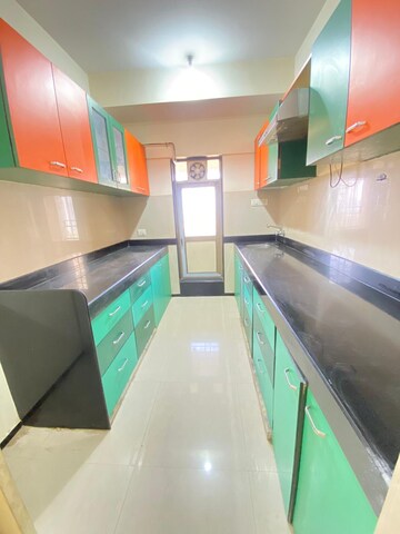 Kitchen in 2 BHK Apartment at Raheja Willows, Kandivali East – for Rent