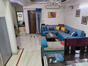 Living Room in 4 BHK Apartment at Pitampura – for Sale
