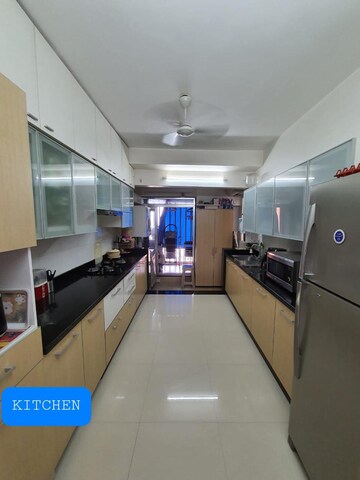 Kitchen in 2 BHK Apartment at DB Orchid Woods, Goregaon East – for Rent