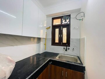 Kitchen in 1 BHK Builder Floor at Freedom Fighters Enclave – for Rent