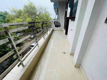 Balcony in 1 BHK Builder Floor at Freedom Fighters Enclave – for Rent