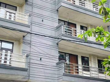 1 BHK Builder Floor – Exterior View View at Freedom Fighters Enclave - for Rent