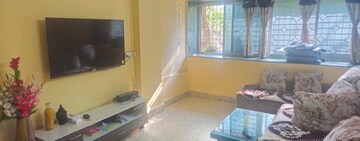 Living Room in 1 BHK Apartment at Kanakia Wall Street, Andheri East – for Rent