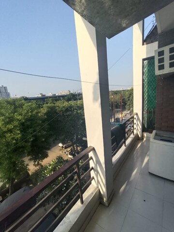Balcony in 2.5 BHK Apartment at Ahinsa Khand 1 – for Rent
