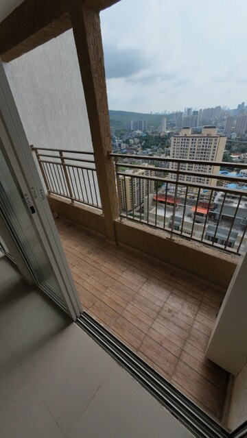 Balcony in 1 BHK Apartment at JP North Aviva, Mira Road – for Rent