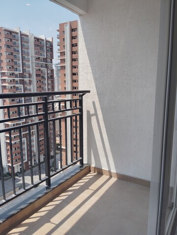 Balcony in 3 BHK Apartment at Prestige Tranquil, Kokapet – for Rent