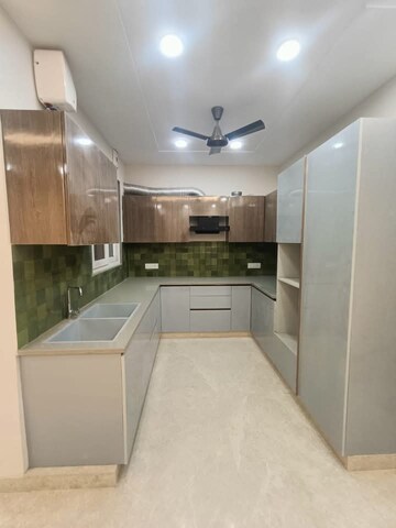 Kitchen in 3 BHK Builder Floor at Saket – for Rent
