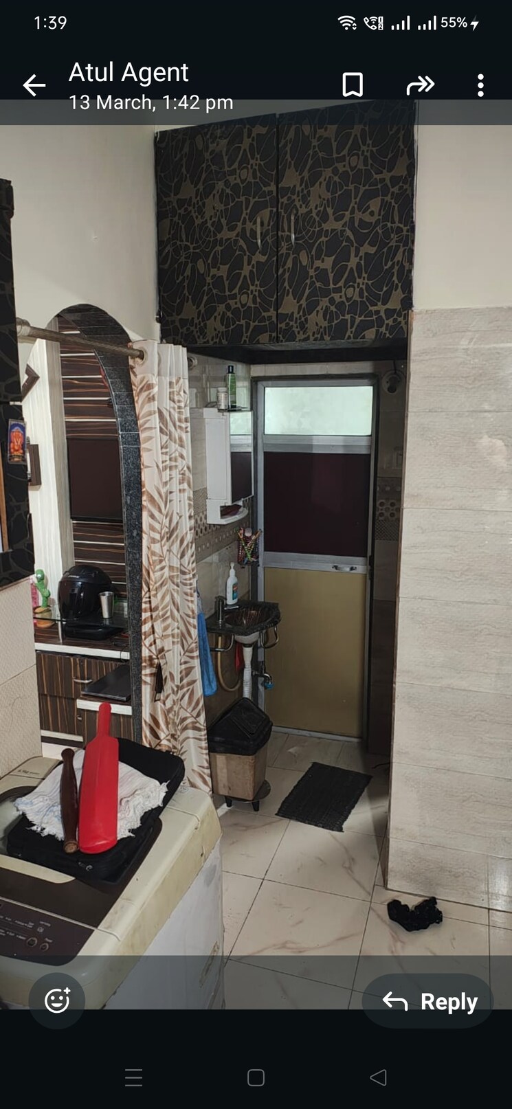 Master Bedroom, guru-prem-chs 1 Bedroom 550 Sq.Ft. Apartment In Kalamboli Navi Mumbai 8370403