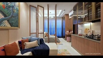Living Room in Studio Apartment at Piramal Revanta, Mulund West – for Sale