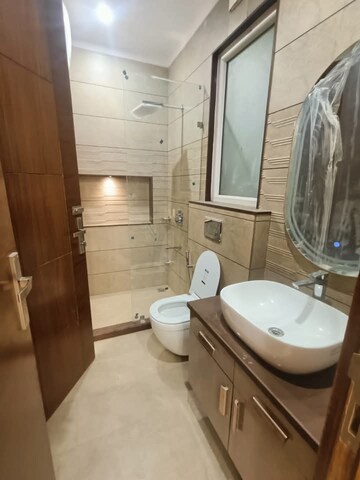 Bathroom in 3 BHK Builder Floor at Saket – for Rent
