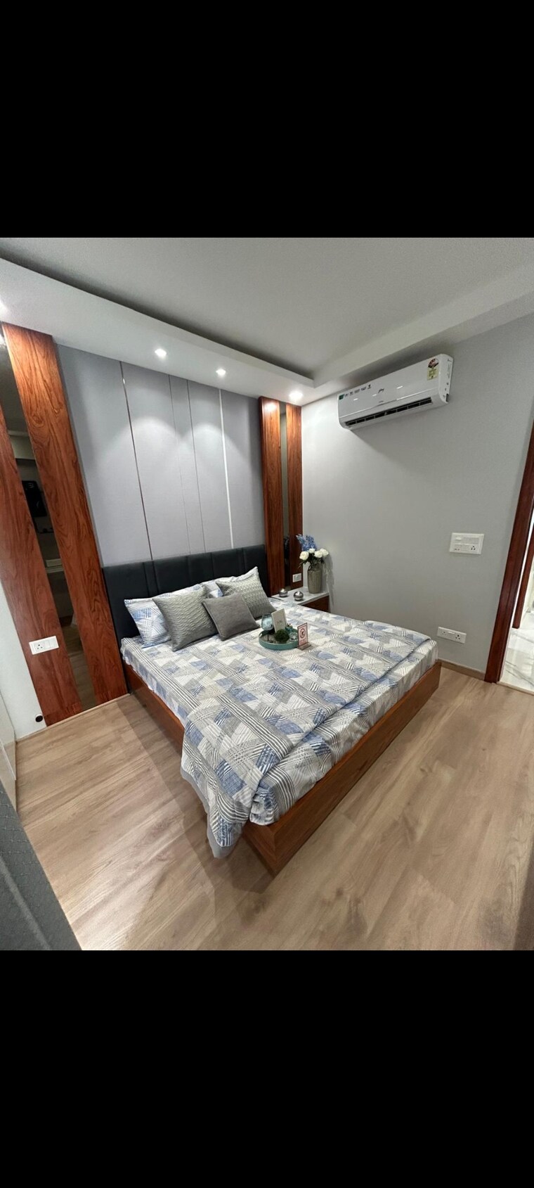 Bedroom, jms-the-nation 2.5 Bedroom 1340 Sq.Ft. Builder Floor In Sector 95 Gurgaon 8370618