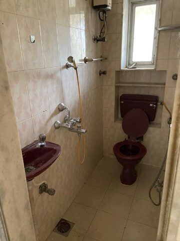 Bathroom in 3 BHK Apartment at Santacruz West – for Rent