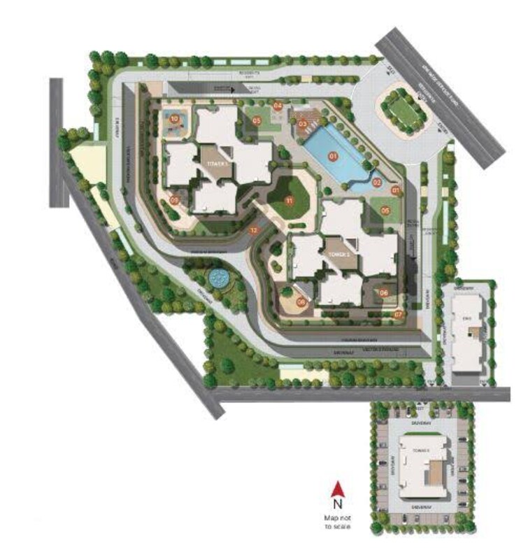 Master Plan, sobha-altus 3 Bedroom 3045 Sq.Ft. Apartment In Sector 106 Gurgaon 8370704