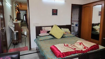 Bedroom in 2 BHK Builder Floor at Kalkaji – for Rent
