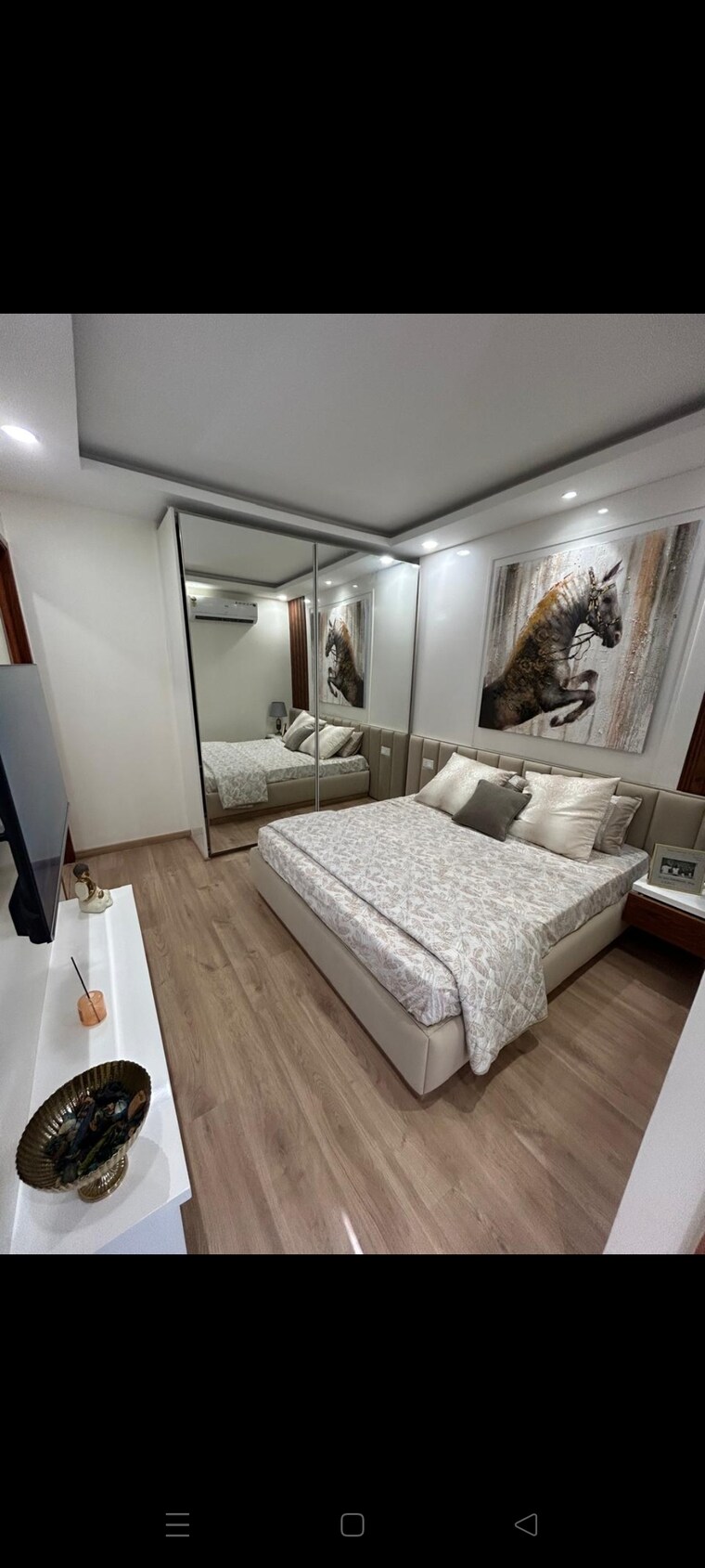 Bedroom, jms-the-nation 2.5 Bedroom 1340 Sq.Ft. Builder Floor In Sector 95 Gurgaon 8370707