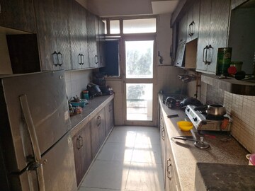 Kitchen in 3 BHK Apartment at GH-7 Crossings Republik, Vijay Nagar – for Rent