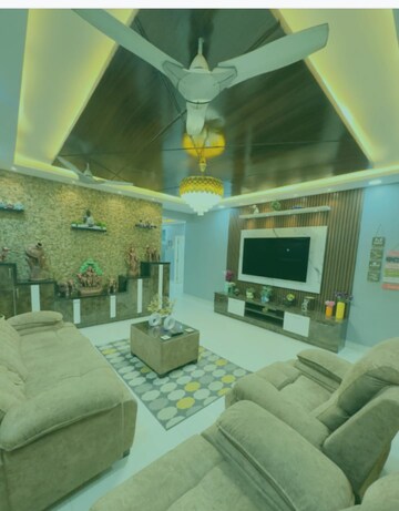 Living Room in 3 BHK Villa at Muppas Indraprastha, Tellapur – for Sale