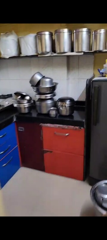 Kitchen in 1 BHK Apartment at Equinox Business Park, Kurla West – for Rent