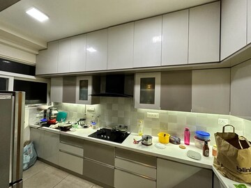 Kitchen in 2.5 BHK Apartment at Prestige Lakeside Habitat, Varthur – for Rent