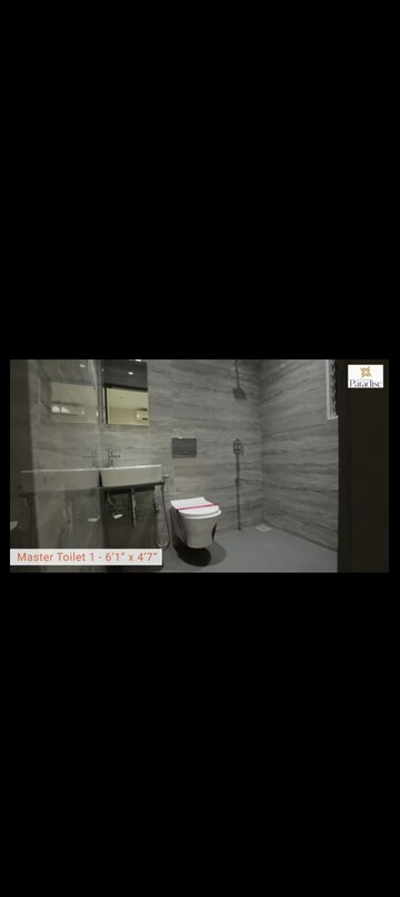 Bathroom in 2 BHK Apartment at Paradise C.H.S, Mulund West – for Sale