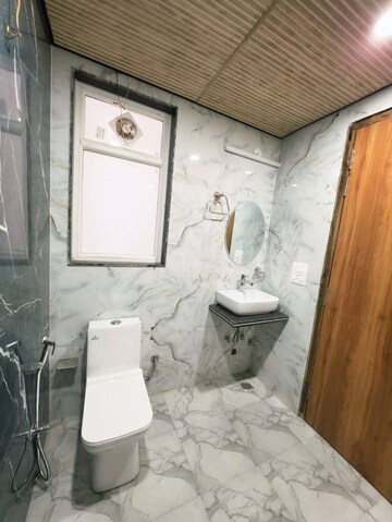 Bathroom in 2 BHK Builder Floor at Saket – for Rent