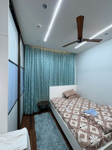Bedroom in 2 BHK Apartment at Prestige High Fields, Gachibowli – for Rent
