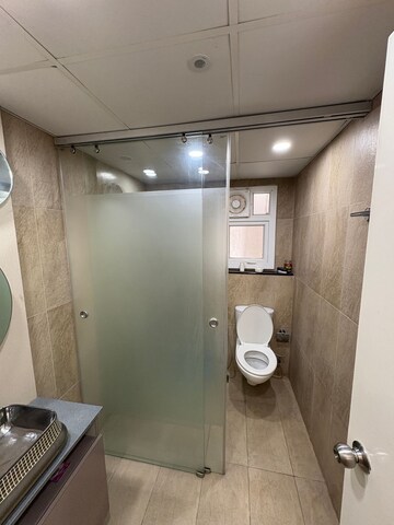 Bathroom in 2 BHK Apartment at Prestige High Fields, Gachibowli – for Rent