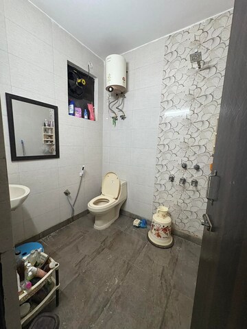 Bathroom in 2 BHK Builder Floor at Lajpat Nagar – for Rent