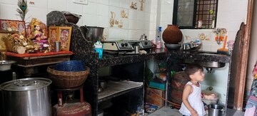 Kitchen in 1 BHK Independent House at Kamptee rd – for Sale