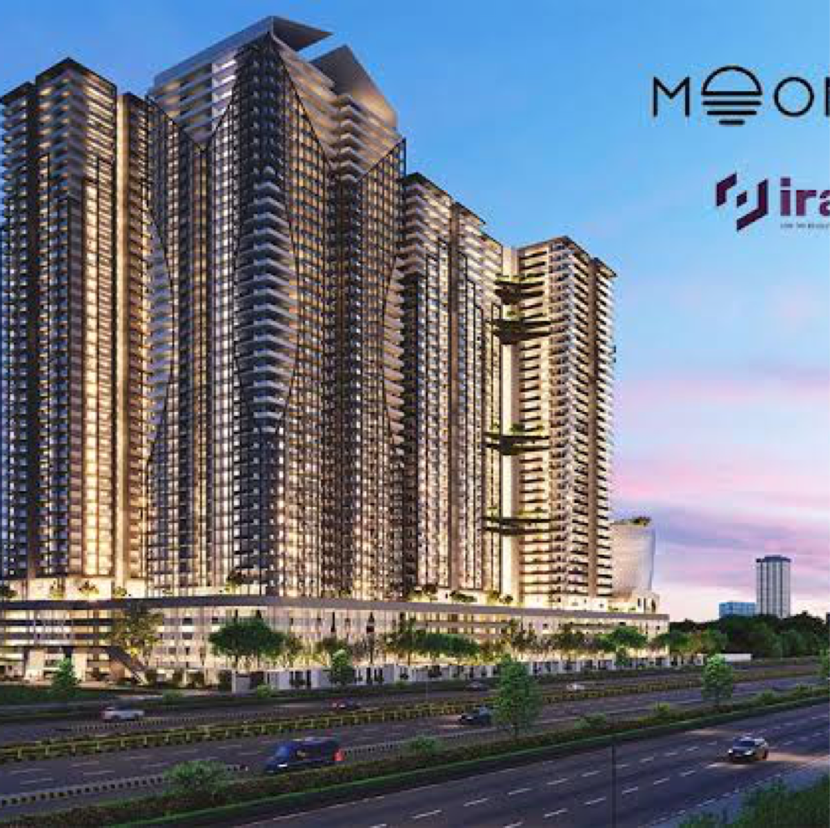 3 BHK + Pooja Room,Servant Room,Study Room,Extra Room Apartment For Sale in IRA Moon Glade