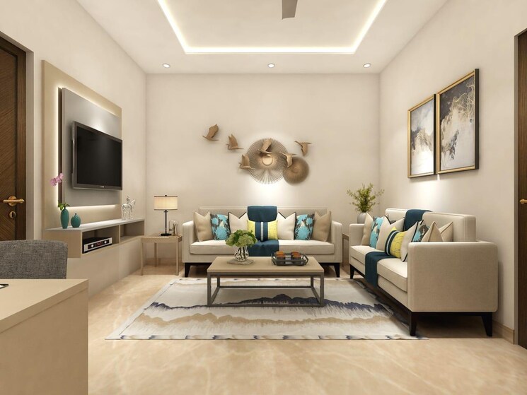 Living Room, jagatpura 1 Bedroom 575 Sq.Ft. Apartment In Jagatpura Jaipur 8371635
