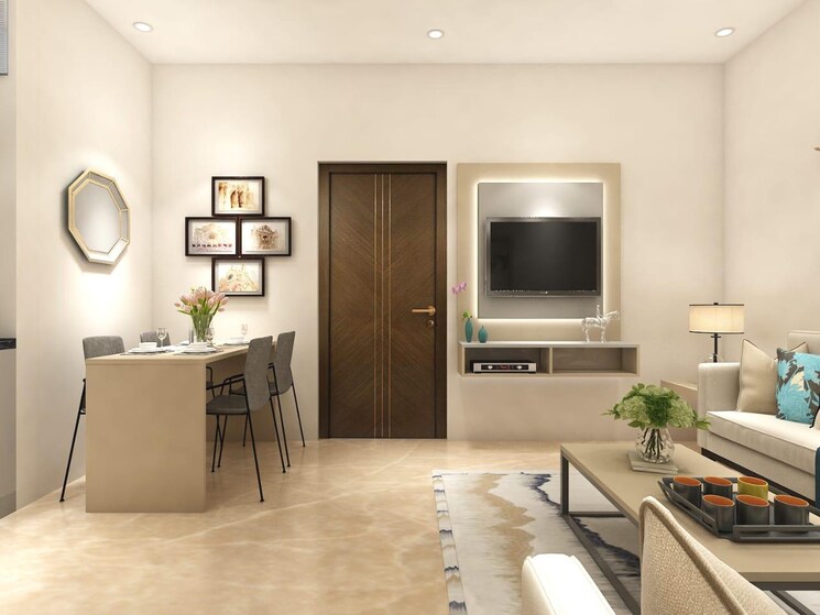 Living Room, jagatpura 1 Bedroom 575 Sq.Ft. Apartment In Jagatpura Jaipur 8371635