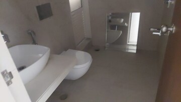 Bathroom in 1 BHK Apartment at Lodha Crown Quality Homes, Majiwada – for Rent