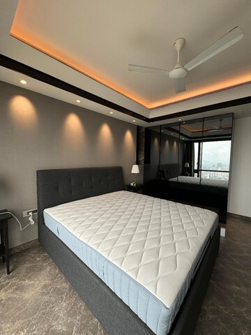 Bedroom in 4 BHK Apartment at Lodha Trump Tower, Worli – for Rent